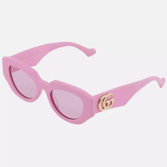 Gucci Pink GG Ladies Sunglasses main image 2